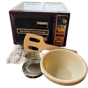 Coleco Sears Electric Sonar Range & Accessories *Read*